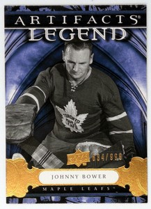2009-10 Artifacts #125 Johnny Bower L 834/999