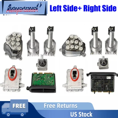 Kit de diodos de módulo LED bombilla de lastre de xenón izquierda+derecha para BMW Serie 5 528i 535i 11-13 Foto 1 de 4