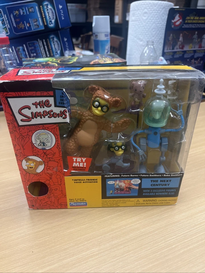 Simpsons The Next Century Featuring Future Burns Smithers and Bobo Smither NISP