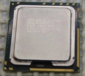 Intel Core i7 990x Extreme Edition 3.46ghz 6 Core Socket LGA1366 Processor SLBVZ - Picture 1 of 2