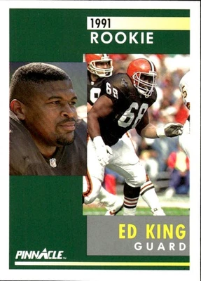1991 Pinnacle #287 Ed King [GOATCARDS] - Image 1 of 2