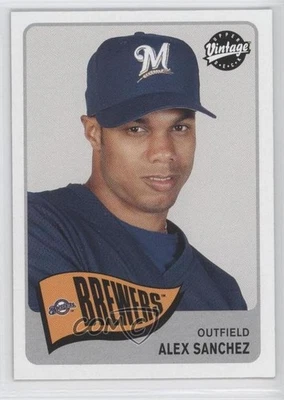 2003 Upper Deck Vintage Alex Sanchez #42 - Image 1 of 2