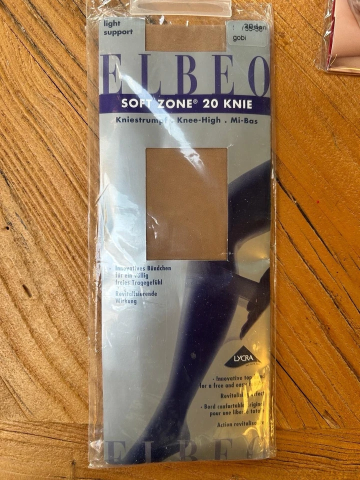 Elbeo strümpfe Kniestrümpfe beige gobi 20den light support - Bild 1 von 1