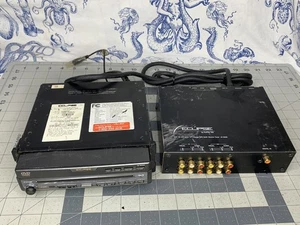 UNTESTED Eclipse AV8022MT Fujitsu Eclipse Car Stereo Head Unit TV DVD Mp3 AS IS - Picture 1 of 19