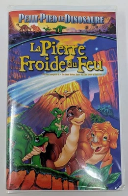 Petit-Pied le dinosaure VII: La Pierre Froide du Feu VHS (2000) - French - NTSC - Image 1 of 4