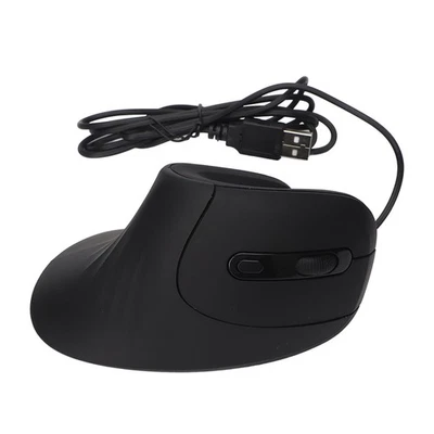 Wired Vertical Mouse 6 Buttons 800‑1200‑2000‑3200 DPI USB Wired Vertical Erg NEW - Image 1 of 4