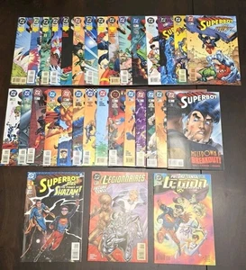 Superboy Lot Of 32 Comic Books! (1990's) Green Lantern, Supergirl DC Comics - Picture 1 of 14