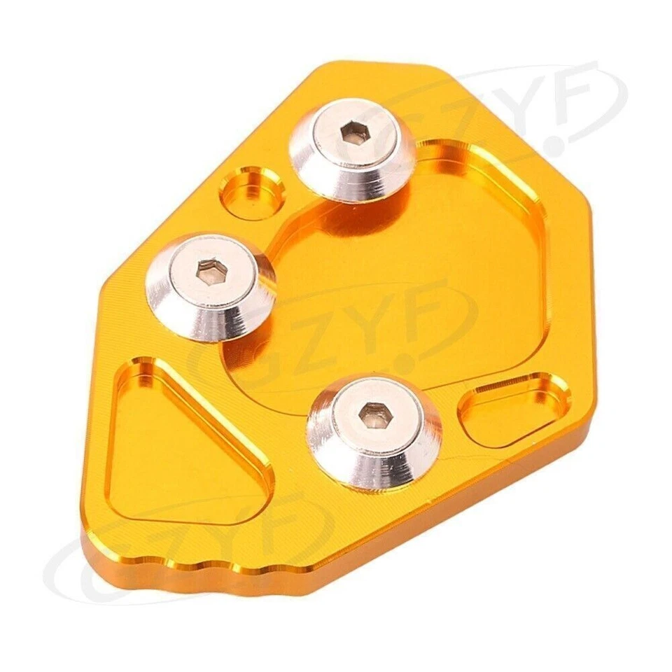 1 x Almohadilla de placa de soporte lateral dorada para BMW K1200S K1200R K1300S K1300R Foto 1 de 1