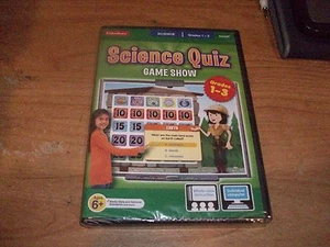 Science Quiz Interactive Game Show Grades 1-3 CD ROM WIN/MAC NEW