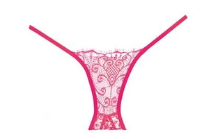 Mutandine Allure Lingerie pizzo incantato Belle senza cavallo - rosa caldo - sistema operativo - Foto 1 di 4