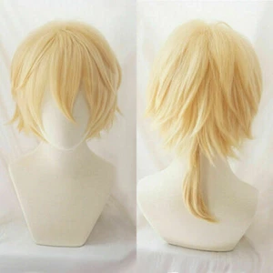 For Cosplay Magnet Len Cosplay Hair Wig High Quality + Cap - Picture 1 of 4