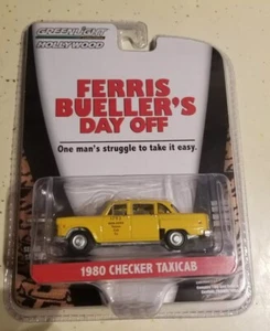 1980 Checker Taxicab Hollywood Greenlight 1:64 diecast Ferris Bueller's Day Off - Picture 1 of 6