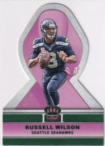 RUSSELL WILSON 2015 Panini Crown Royale rosa Band grün #PR1 Seahawks - Bild 1 von 2