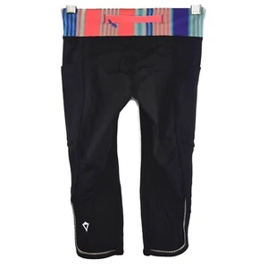 ivivva Quick Trick Crops Size 6 in Black - Picture 1 of 4