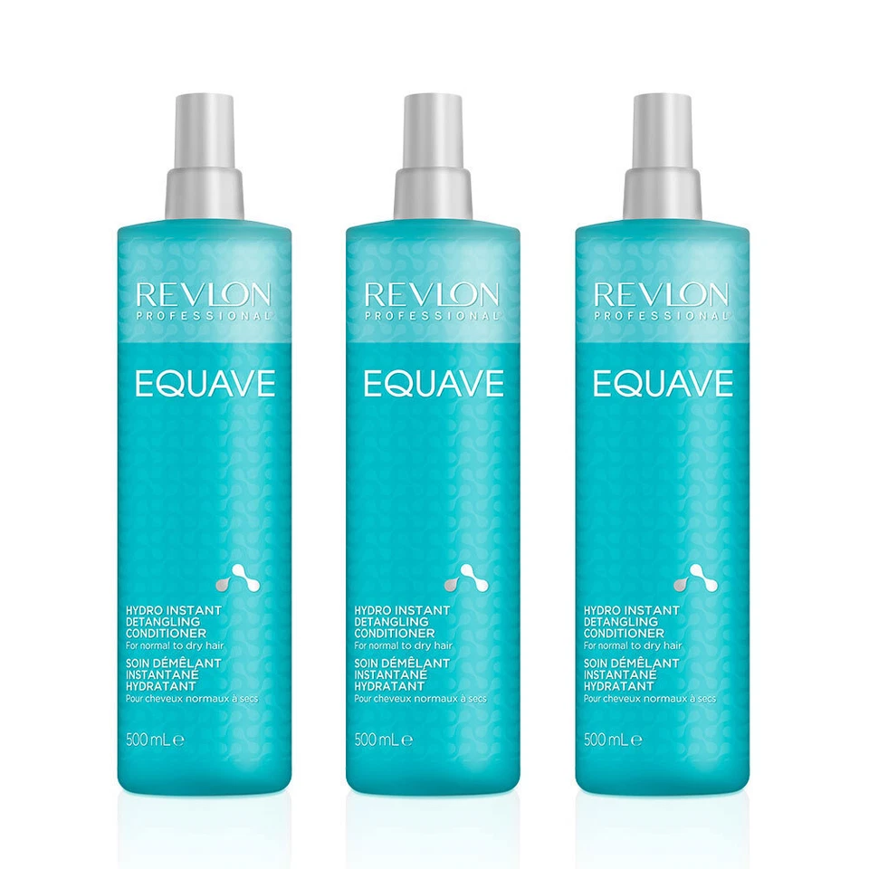 Revlon Equave Conditioner - Hydro Detangling Conditioner 3x 500ml - entwirrend - Bild 1 von 1