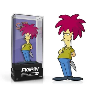 Prendedor esmaltado FiGPiN Los Simpson: Sideshow Bob 874 nuevo - Imagen 1 de 3