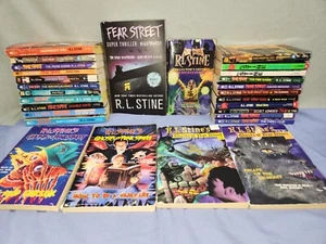 28 RL Stine Assortment of Different Fear Street PBs with 31 Stories Many 1st Eds - Picture 1 of 14