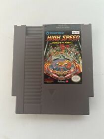 HIGH SPEED -- NES Nintendo Original Classic Authentic Game