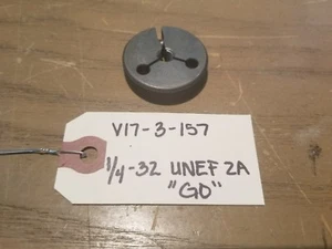 G.A.C.O. 1/4-32 UNEF 2A GEWINDERING GO GAGE INSPEKTIONSWERKZEUG DREHBANK V17-3-157 - Bild 1 von 2