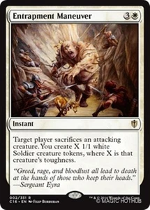 MTG - ENTRAPMENT MANEUVER - Commander 2016 (R) - Picture 1 of 1