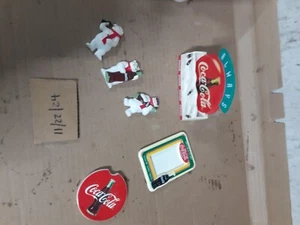 Coca Cola 6 piece Polar Bear magnets - Picture 1 of 3