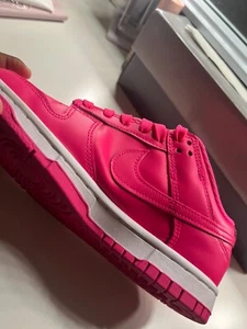 Size 4.5 - Nike Dunk Low Hyper Pink W - Picture 1 of 9