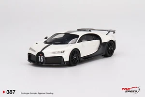 1/18 BUGATTI CHIRON PUR SPORT WHITE - Picture 1 of 1