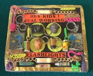 Vintage : FLASHLIGHTS gumball VENDING MACHINE display HEADER CARD @ Camera/Ape - Picture 1 of 1