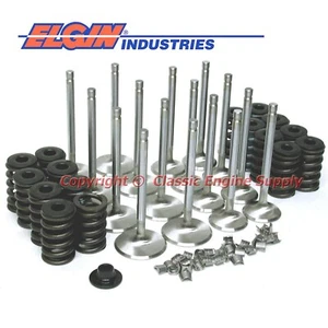 Nuevo kit de válvulas de acero inoxidable Z28 resortes, 2.055"" y 1.6"" sb Chevy 400 350 327 - Imagen 1 de 4