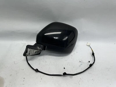 Espelho retrovisor lateral esquerdo preto fabricante de equipamento original Nissan Quest porta motorista 2011-2017 - Imagem 1 de 4
