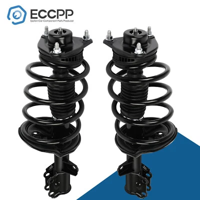 Juego de 2 puntales completos delanteros con montaje de muelles helicoidales para Kia Forte 2010-2013 Foto 1 de 4