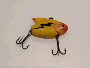 HEDDON Sonic Yellow Red Bolt Fishing lure - Imagen 1 de 3