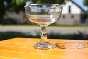 Antique 1890s Berliner White Glass 0.6 L White Rim GLASS Fill Line Grind Line - Picture 1 of 9