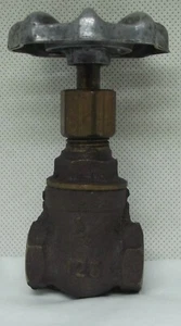 1/4" Gate Valve Brass Threaded 125 Female threaded - Picture 1 of 7
