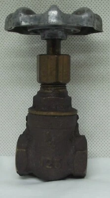1/4" Gate Valve Brass Threaded 125 Female threaded - Image 1 of 4