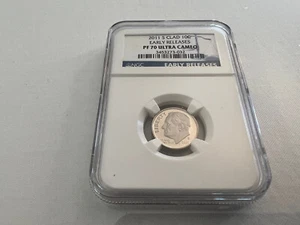 2011-S CLAD ROOSEVELT DIME NGC PF70 U.C. "BLUE LABEL "TOP POP" - Picture 1 of 4