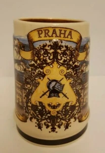 Praha Prague Staromestske Nameste Pottery Mug Stein RARE - Picture 1 of 6