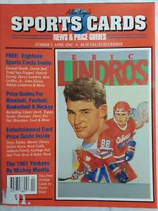 Allan Kaye's Sports Cards mag #5 April 1992 NEW Bobby Bonilla Eric Lindros rare - Picture 1 of 8