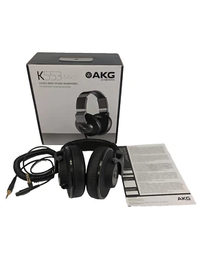 AKG by Harman K553 MK2 MKII Closed Back Studio Monitoring Headphones - Image 1 of 4
