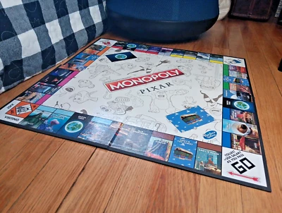 Juego de mesa Monopoly Disney Pixar Edition SOLO TABLERO DE REPUESTO - Usado Foto 1 de 4