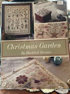Christmas Garden by Blackbird Design. HTF. Out Of Print.