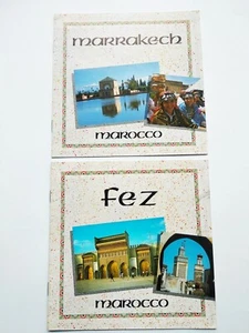 Marocco Marocco Marrakech Fez Set di 2 Libretti Pubblicità Реклама Марокко - Foto 1 di 16