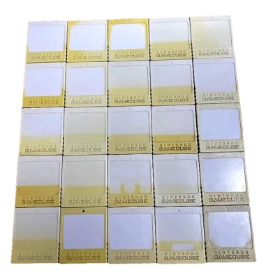 1 x Genuine Memory Card For Nintendo GameCube 59 Blocks Official Grey (Yellowed) - Image 1 of 2