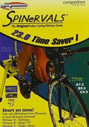 SPINERVALS Indoor Cycling Workout Series 23.0 TIME SAVER I 1 DVD DISC ONLY #B16 - Image 1 of 1