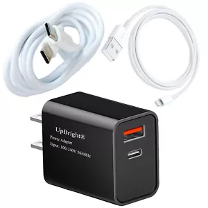 20W Fast Charger For iPhone 15 14 13 12 11 8 Pro Max Apple Watch iPad iPod Touch - Picture 1 of 7