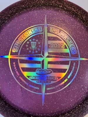 INNOVA TIM SELINSKE US MASTERS 2012 METAL FLAKE CHAMPION KRAIT DISC GOLF COA NEW - Image 1 of 4