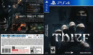 Thief PS4 Ersatzbox Kunsthülle Einsatz Abdeckung nur kein Spiel - Bild 1 von 4