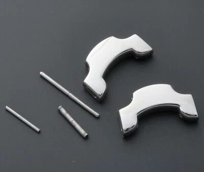 JUEGO OEM de 2 Bvlgari ST35 Solotempo 18MM ESLABONES Reloj Pulsera Bulgari Banda Parte Foto 1 de 4