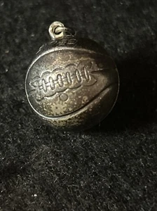 Vintage Sterling Silver BASKETBALL #100 - Picture 1 of 3