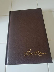 1981 Louis L'Amour Collection Flint Leatherette Hard Cover Book - Free Shipping - Picture 1 of 5